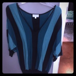 Maurice’s Striped 3/4 Sleeve Sweater